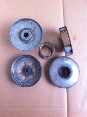 ขายชุดครัชหลัง มีโอ ฟีโน่ ผ้าคลัชเดิม ยกชุด