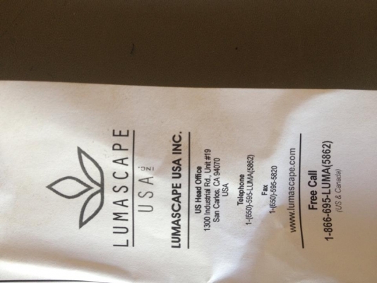 ขายชุดโคมไฟติดผนัง มี2ชุด lumascape usa แท้ คับขายถูกๆ