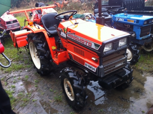 ขายรถไถนั่งขับ Hinomoto E1804 มือสองญี่ปุ่น สภาพดีมาก