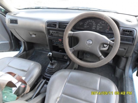 ขายนิสสัน เซ็ลทร้า ปี 93 เครื่องเดิม 1.6 เกียร์ธรรมดา ภายในเบาะหนัง กระจกไฟฟ้า ปรับข้างไฟฟ้า แอร์เย็นฉ่ำ ตัวถังเดิม สีเต็ม รถขับดีครับ ขายถูกครับ