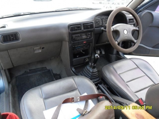 ขายนิสสัน เซ็ลทร้า ปี 93 เครื่องเดิม 1.6 เกียร์ธรรมดา ภายในเบาะหนัง กระจกไฟฟ้า ปรับข้างไฟฟ้า แอร์เย็นฉ่ำ ตัวถังเดิม สีเต็ม รถขับดีครับ ขายถูกครับ