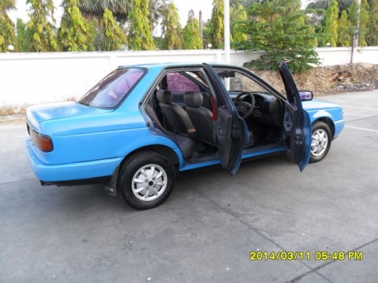 ขายนิสสัน เซ็ลทร้า ปี 93 เครื่องเดิม 1.6 เกียร์ธรรมดา ภายในเบาะหนัง กระจกไฟฟ้า ปรับข้างไฟฟ้า แอร์เย็นฉ่ำ ตัวถังเดิม สีเต็ม รถขับดีครับ ขายถูกครับ