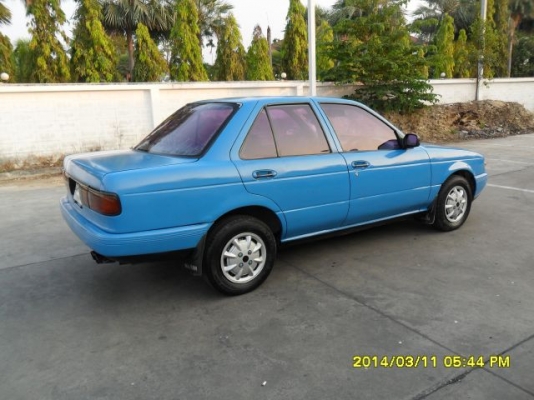 ขายนิสสัน เซ็ลทร้า ปี 93 เครื่องเดิม 1.6 เกียร์ธรรมดา ภายในเบาะหนัง กระจกไฟฟ้า ปรับข้างไฟฟ้า แอร์เย็นฉ่ำ ตัวถังเดิม สีเต็ม รถขับดีครับ ขายถูกครับ