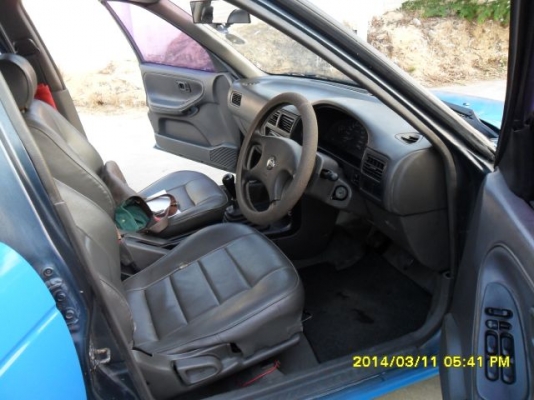 ขายนิสสัน เซ็ลทร้า ปี 93 เครื่องเดิม 1.6 เกียร์ธรรมดา ภายในเบาะหนัง กระจกไฟฟ้า ปรับข้างไฟฟ้า แอร์เย็นฉ่ำ ตัวถังเดิม สีเต็ม รถขับดีครับ ขายถูกครับ