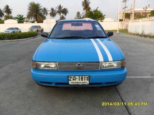 ขายนิสสัน เซ็ลทร้า ปี 93 เครื่องเดิม 1.6 เกียร์ธรรมดา ภายในเบาะหนัง กระจกไฟฟ้า ปรับข้างไฟฟ้า แอร์เย็นฉ่ำ ตัวถังเดิม สีเต็ม รถขับดีครับ ขายถูกครับ