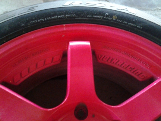 TE37 หน้า 17 หลัง18 พร้อมยาง TE37 หน้า 17 หลัง18 พร้อมยาง