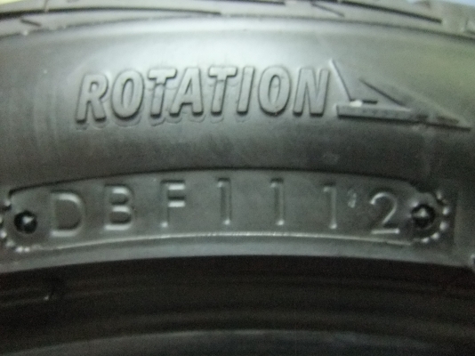 ยาง bridgestone 195/45/16 ปี12