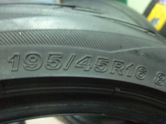 ยาง bridgestone 195/45/16 ปี12
