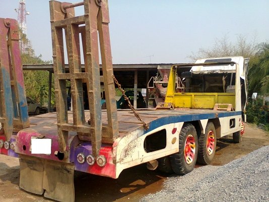 เทนเลอร์บรรทุกรถเกี่ยวข้าว MITSU 527 เครื่อง 190แรง