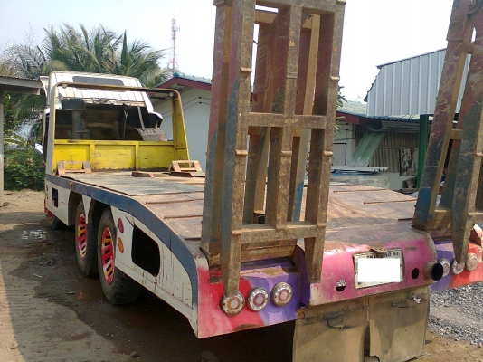 เทนเลอร์บรรทุกรถเกี่ยวข้าว MITSU 527 เครื่อง 190แรง