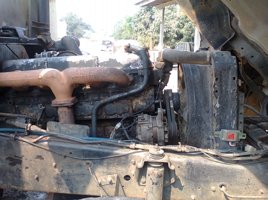 เทนเลอร์บรรทุกรถเกี่ยวข้าว MITSU 527 เครื่อง 190แรง