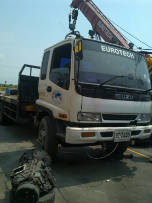 ต้องการขาย รถ 10 ล้อ ISUZU ร๊อกกี้ 1 เพลาพื้นเรียบ ( 195 นางฟ้า )