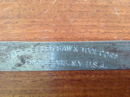 ขายเลื่อยไม้โบราณ BATCHELLER SAW & TOOL CORP PORT JERVIS, N.Y. U.S.A. ขายเลื่อยไม้โบราณ BATCHELLER SAW & TOOL CORP PORT JERVIS, N.Y. U.S.A.