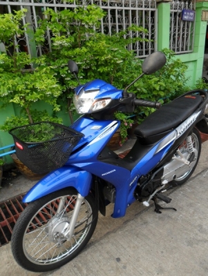 -------->>>> ขายเวฟ 110i ปี53 น้ำเงินดำเครื่องดีเอกสารครบ