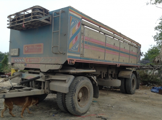 ขายสิบล้อดั้มMITSUBISHI527Sเทอร์โบพ่วงแม่ลูกติดNgv8ถังรถบ้านสภาพสวยจริงๆ