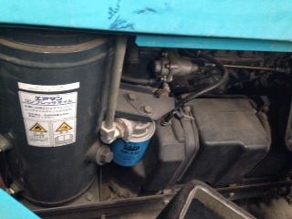 เครื่องปั๊มลม Airman PDS90S #71-5B11964 ชัวโมงการทำงานน้อย สินค้าตั้งโชว์ที่โกดังเราในไทยค่ะ