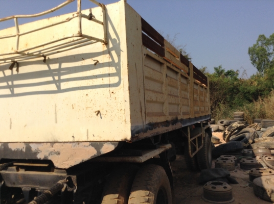 ขายสิบล้อดั้มพ่วงแม่ลูกHONO mega260ปี2549รถบ้านออกห้างเดิมๆ