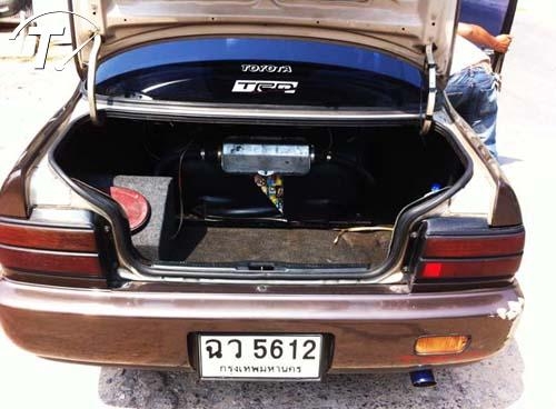 toyota สามห่วง ปี 93 เกียร์ออโต้ ติดแก๊ส lpg กระจกไฟฟ้า