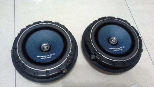 Alpine 6" DDDrive EX DDS-162E 160W แกนร่วมสองทาง