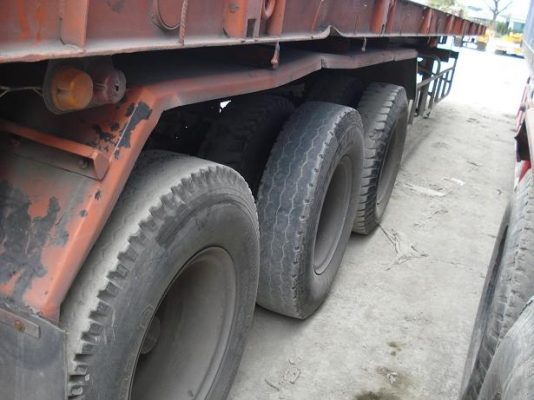 ขายหางพนัสพื้นเรียบ 3 เพลา ปี 46 ราคา 360,000.-