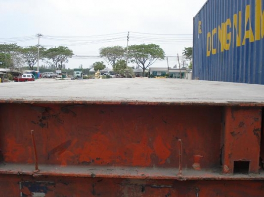 ขายหางพนัสพื้นเรียบ 3 เพลา ปี 46 ราคา 360,000.-