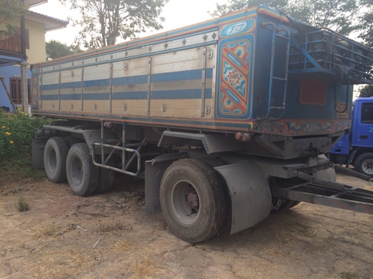 ขายรถพ่วง Nissan เครื่อง 290 แรง ติดแก๊ส ดัมพ์มิเนียมแม่ลูก ลูก 3 เพลาแท้ ขายรถพ่วง Nissan เครื่อง 290 แรง ติดแก๊ส ดัมพ์มิเนียมแม่ลูก ลูก 3 เพลาแท้