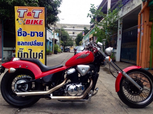 ต้ำพระราม2จัดให้ตามคำขอ HONDA STEED 400 VLXปี96 เอกสารอินวอย์เครื่องเฟรม แท้ ระบบไฟใช้ได้ครบ