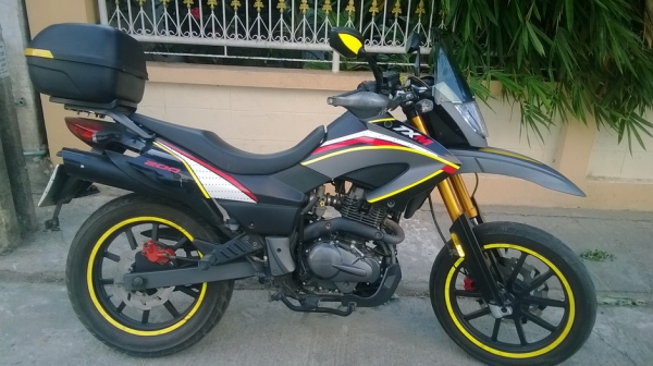 ขายมอเตอร์ไซค์ keeway txm200 รถ11 เดือน วิ่ง3300 กม