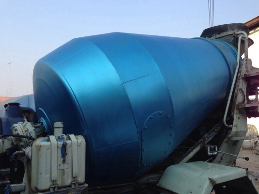 ขายรถโม่ปูน HINO เครื่อง HO7D 195 แรงม้า โม่ 3 คิว  พร้อมใช้งาน