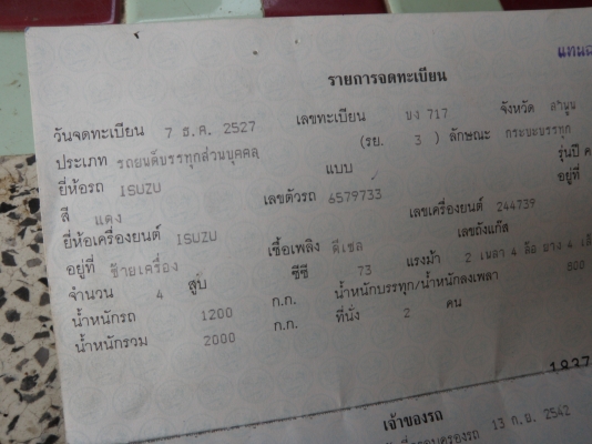 ขาย KB 2200 DIESEL ช่วงยาว เครื่องดีครับพร้อมโอน