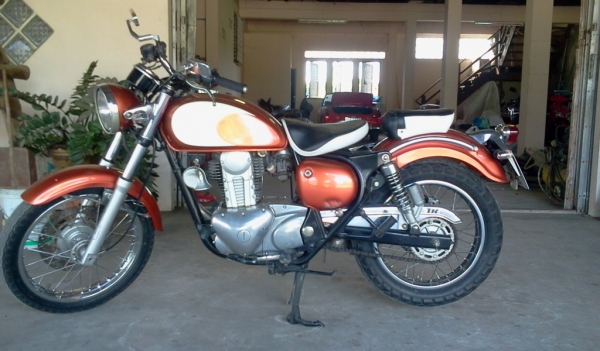 ขายคาวา Estrella 250เครื่องดี ทะเบียนแท้โอนทุกขนส่ง   78000