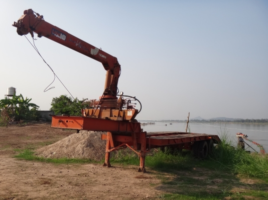 ขายด่วน  หางโรเบต  ลากทุกอย่างพร้อมเครน   พร้อมใช้งาน