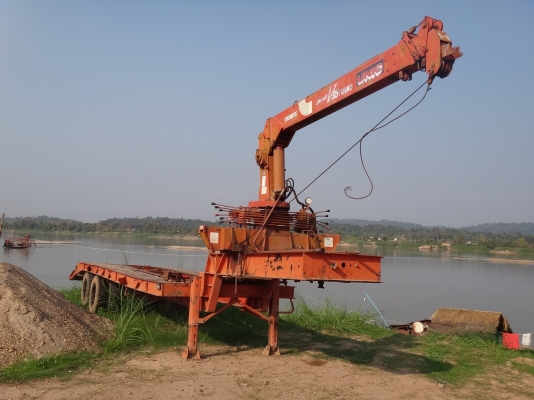 ขายด่วน  หางโรเบต  ลากทุกอย่างพร้อมเครน   พร้อมใช้งาน