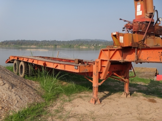 ขายด่วน  หางโรเบต  ลากทุกอย่างพร้อมเครน   พร้อมใช้งาน