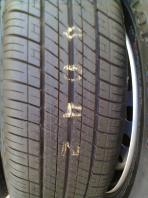 ปรับราคาใหม่ขายยางป้ายแตงใหม่ๆ dunlopยางปี 4312 ขนาด 175/65R14 พร้อมกะทะเหล็ก  1 ชุด
