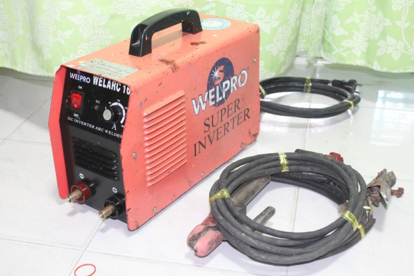 เครื่องเชื่อมซุปเปอร์อินเวอร์เตอร์ยี่ห้อ WELPRO 160A สภาพพร้อมใช้ครับ