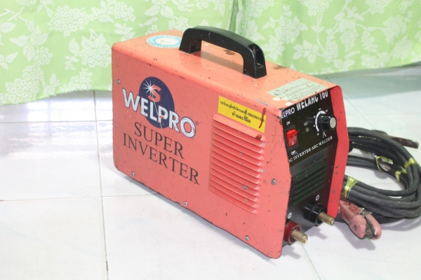 เครื่องเชื่อมซุปเปอร์อินเวอร์เตอร์ยี่ห้อ WELPRO 160A สภาพพร้อมใช้ครับ เครื่องเชื่อมซุปเปอร์อินเวอร์เตอร์ยี่ห้อ WELPRO 160A สภาพพร้อมใช้ครับ
