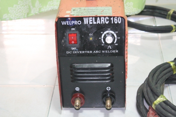 เครื่องเชื่อมซุปเปอร์อินเวอร์เตอร์ยี่ห้อ WELPRO 160A สภาพพร้อมใช้ครับ เครื่องเชื่อมซุปเปอร์อินเวอร์เตอร์ยี่ห้อ WELPRO 160A สภาพพร้อมใช้ครับ