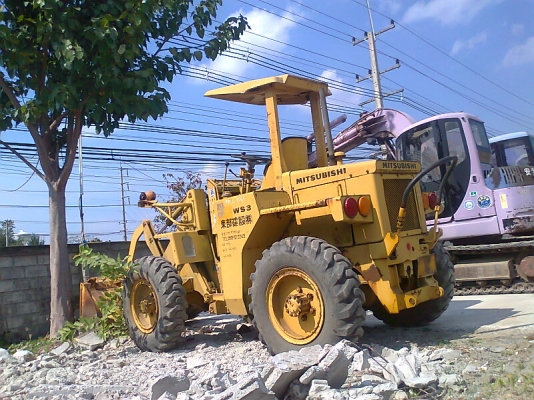 ขายด่วน!..รถตัก MITSUBISHI WS 3 รถสวย เก่าญี่ปุ่น.