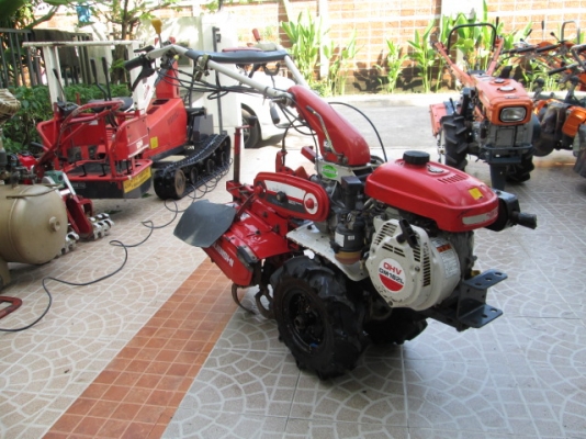 รหัส:12000982รถพรวนดินเดินตามเครื่องGM182Lเบนชิล(6.3ps)มีชุดพรวนดินกว้าง40cm.www.nihonmono.com