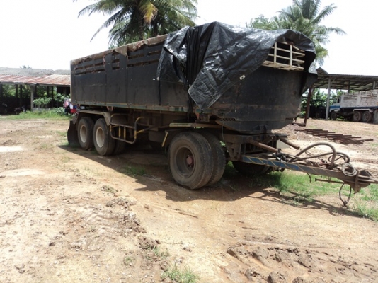 ขาย พ่วง 3เพลา ดั้ม