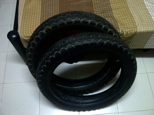 ขายยาง dunlop tt100 ขอบ18 มือสอง