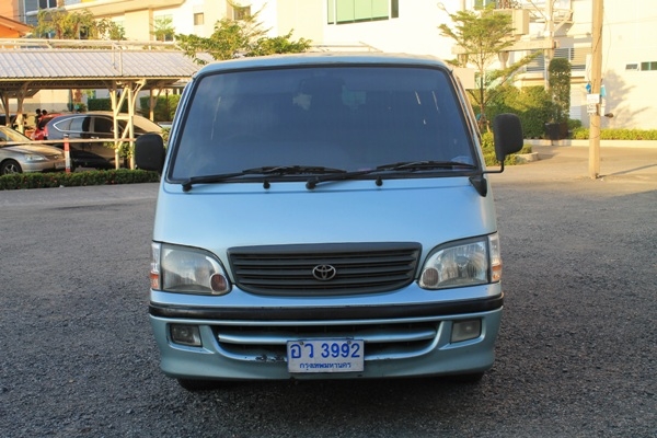 ขายรถตู้ HIACE เครื่องเบนซิน ติดแก๊ส LPG ระบบหัวฉีด