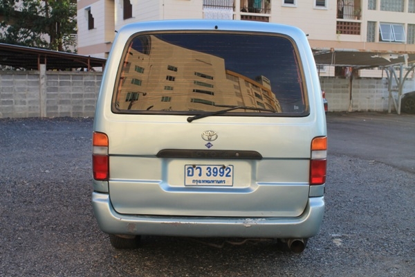 ขายรถตู้ HIACE เครื่องเบนซิน ติดแก๊ส LPG ระบบหัวฉีด