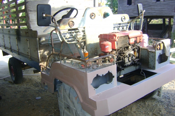 รับทำสี ปะผุ ดัดแปลง รถอีแต๋น รถเพื่อการเกษตรทุกชนิด