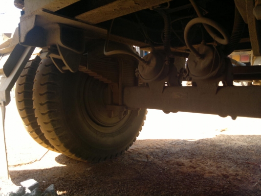 ขายรถพ่วง 22 ล้อ 2 เพลา แม่-ลูก กระบะเหล็กคอกเกษตรดั้ม ISUZU 240 วางเครื่อง.6WA1-360 แรง รถพร้อมใช้สนใจรีบจองด่วน