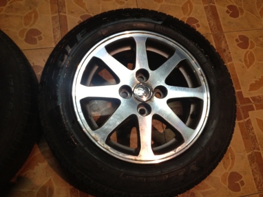 ขายแม็กเดิมมือ2 Toyota vios 7 ก้าน ขอบ14 4รู100+ยาง ราคา 3900 บาท ราคาถูก ขายแม็กเดิมมือ2 Toyota vios 7 ก้าน ขอบ14 4รู100+ยาง ราคา 3900 บาท ราคาถูก