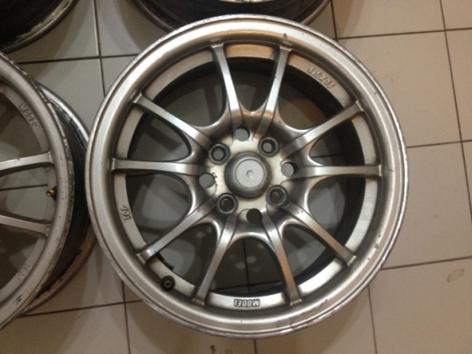 ขายแม็กซ์มือ2 ขอบ 15 ลาย Mugen 4 รู100 ราคา 5500 บาทราคาถูก