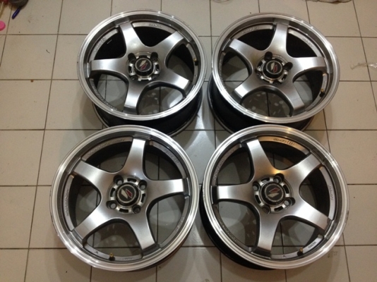 ขายแม็กซ์มือ2 ขอบ 15 Lenso Project D 4 รู100 ราคา 7300 บาทถูกก