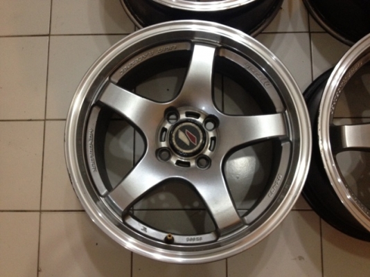 ขายแม็กซ์มือ2 ขอบ 15 Lenso Project D 4 รู100 ราคา 7300 บาทถูกก